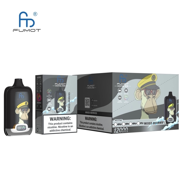 Wegwerp E-sigaret RANDM Digital Box 12000 Puffs
