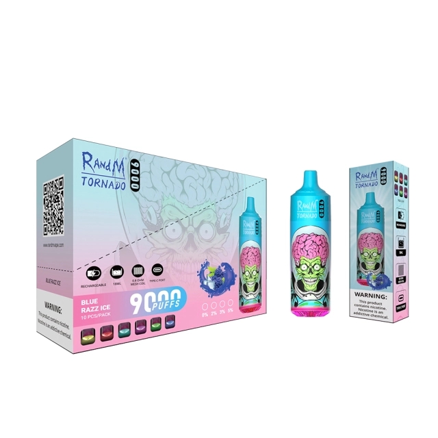 Wegwerp E-sigaret RandM Tornado 9000 Puffs