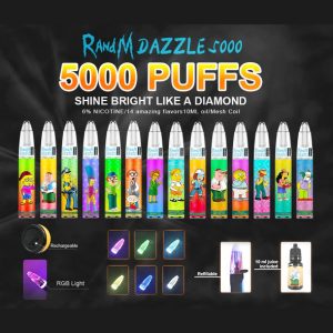 Wegwerp E-sigaret RandM Dazzle 5000 Puffs