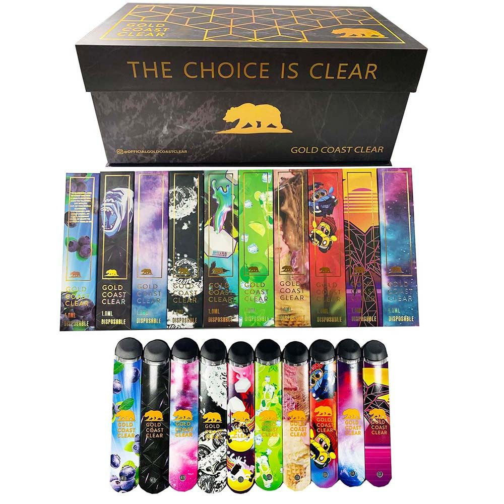 Gold Coast Clear GCC THC Vape Wegwerp E-sigaret