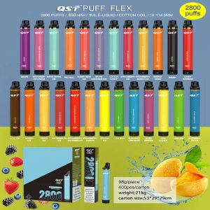 Wegwerp E-sigaret QST Puff Flex 2800 Puffs