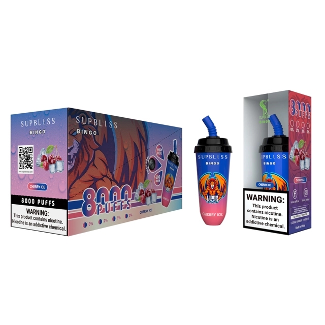 Wegwerp E-sigaret RandM Supbliss Bingo 8000 Puffs Vape