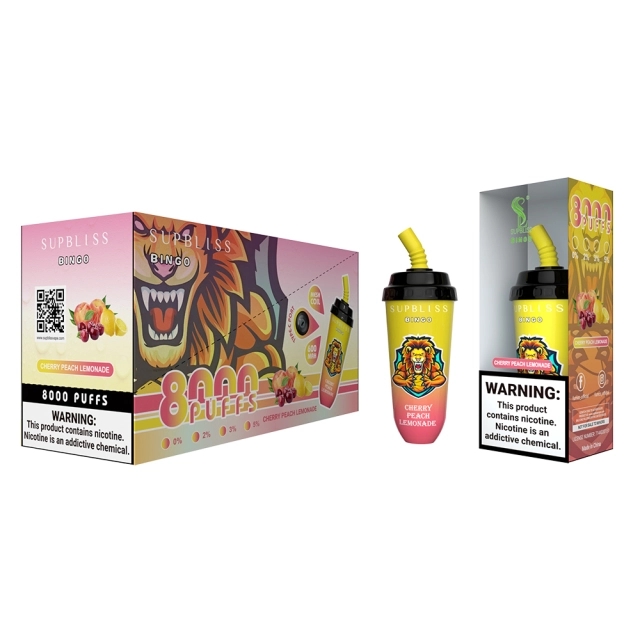 Wegwerp E-sigaret RandM Supbliss Bingo 8000 Puffs Vape