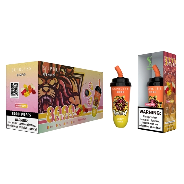 Wegwerp E-sigaret RandM Supbliss Bingo 8000 Puffs Vape