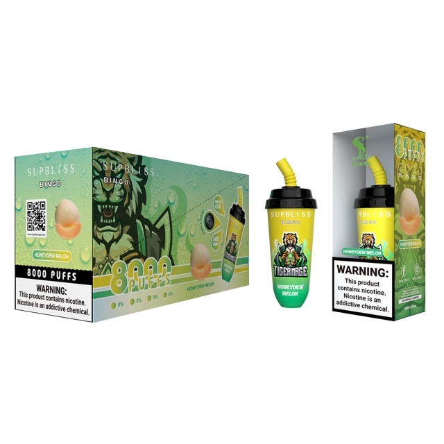 Wegwerp E-sigaret RandM Supbliss Bingo 8000 Puffs Vape