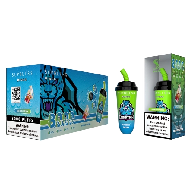 Wegwerp E-sigaret RandM Supbliss Bingo 8000 Puffs Vape