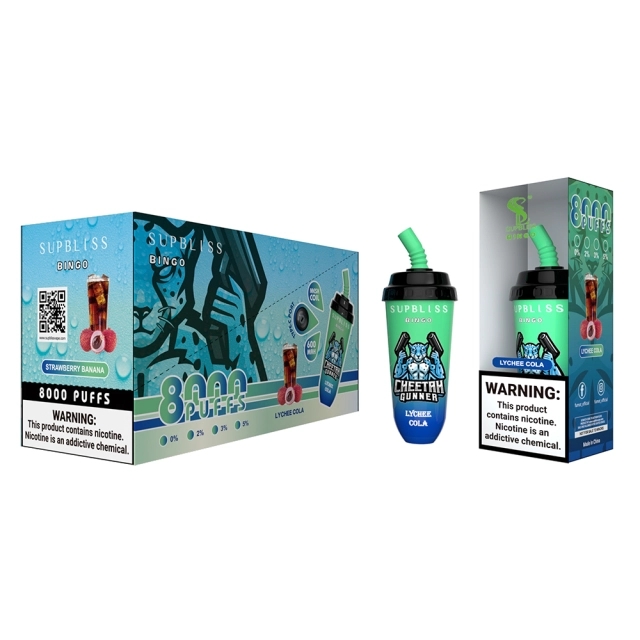 Wegwerp E-sigaret RandM Supbliss Bingo 8000 Puffs Vape