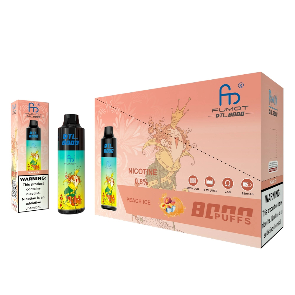Wegwerp E-sigaret Fumot RandM DTL 8000 Puffs Vape
