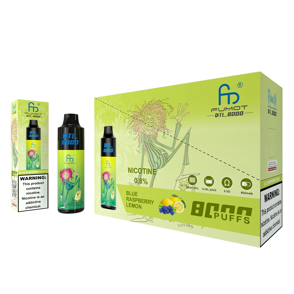 Wegwerp E-sigaret Fumot RandM DTL 8000 Puffs Vape