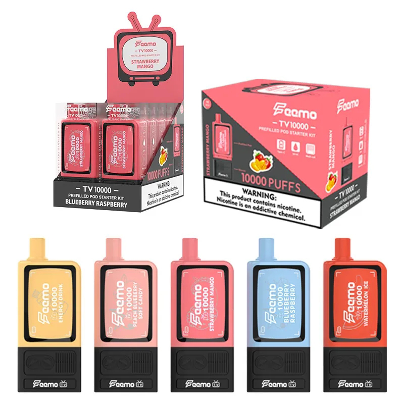 Wegwerp E-sigaret Feemo TV10000 10000 Puffs Vape (Europese voorraad)
