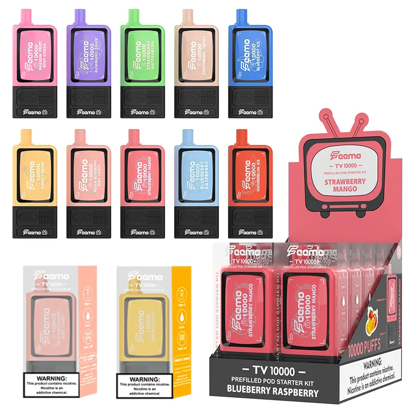 Wegwerp E-sigaret Feemo TV10000 10000 Puffs Vape (Europese voorraad)