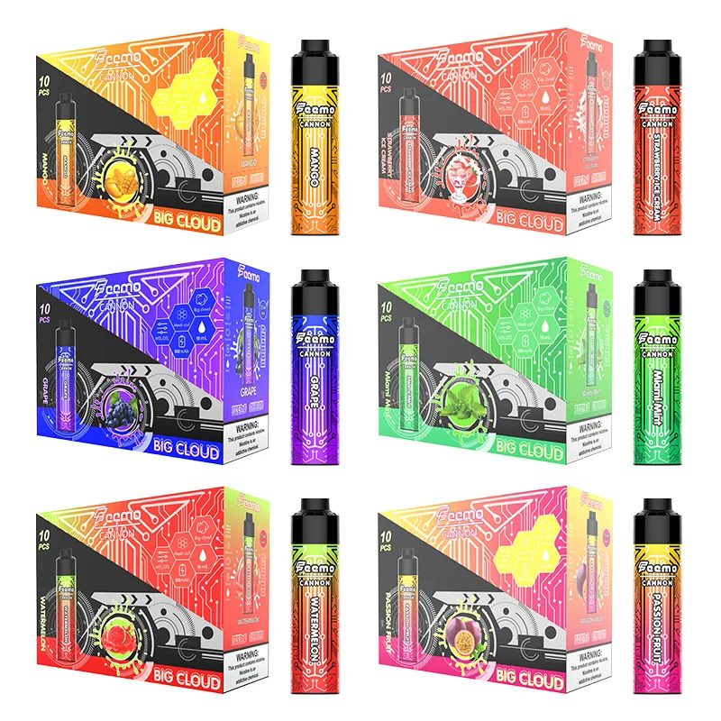 Wegwerp E-sigaret Feemo Cannon 10000 Puffs Vape (Europese voorraad)