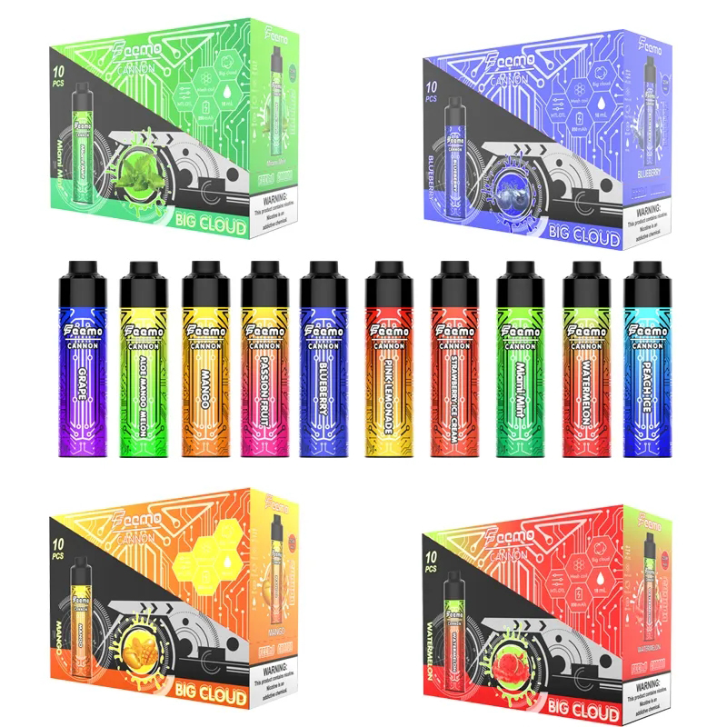 Wegwerp E-sigaret Feemo Cannon 10000 Puffs Vape (Europese voorraad)