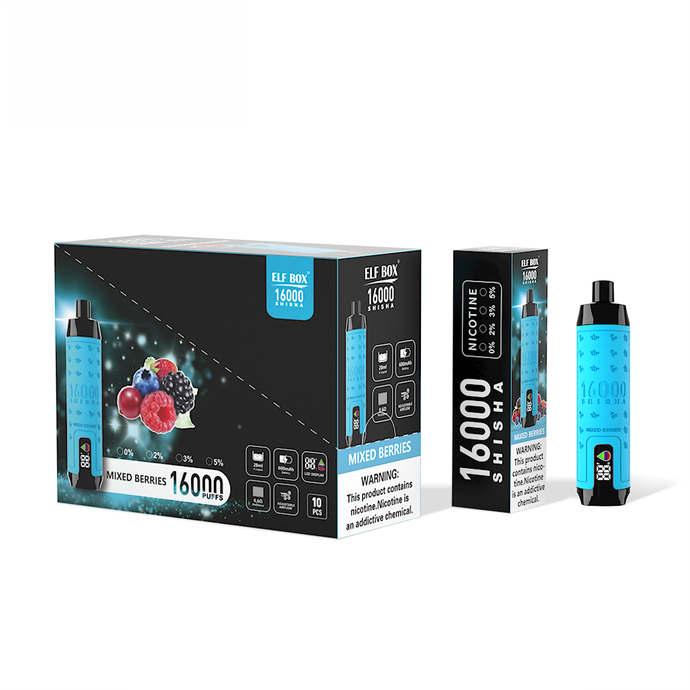 Wegwerp E-sigaret Elf Box 16000 Shisha 16000 Puffs Vape