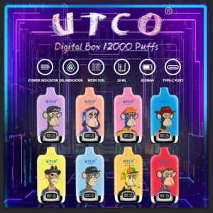 Wegwerp E-sigaret UTCO Digital Box 12000 Puffs Vape