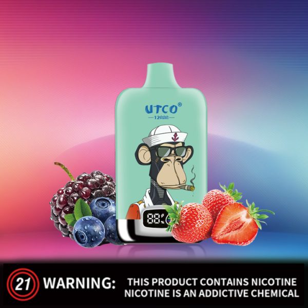 Wegwerp E-sigaret UTCO Digital Box 12000 Puffs Vape