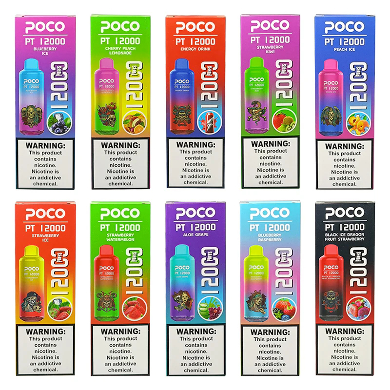 Wegwerp E-sigaret POCO PT12000 Puffs Vape