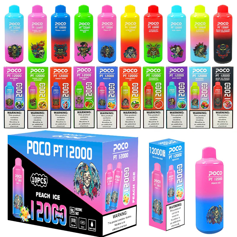 Wegwerp E-sigaret POCO PT12000 Puffs Vape
