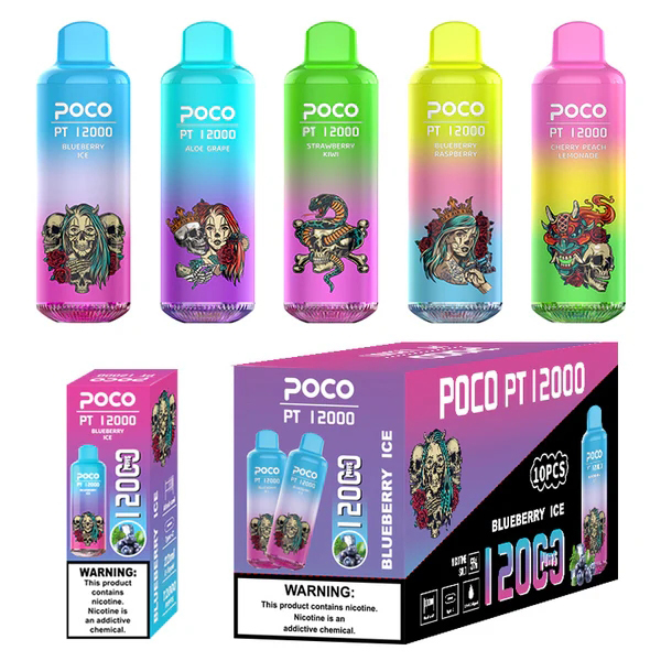 Wegwerp E-sigaret POCO PT12000 Puffs Vape