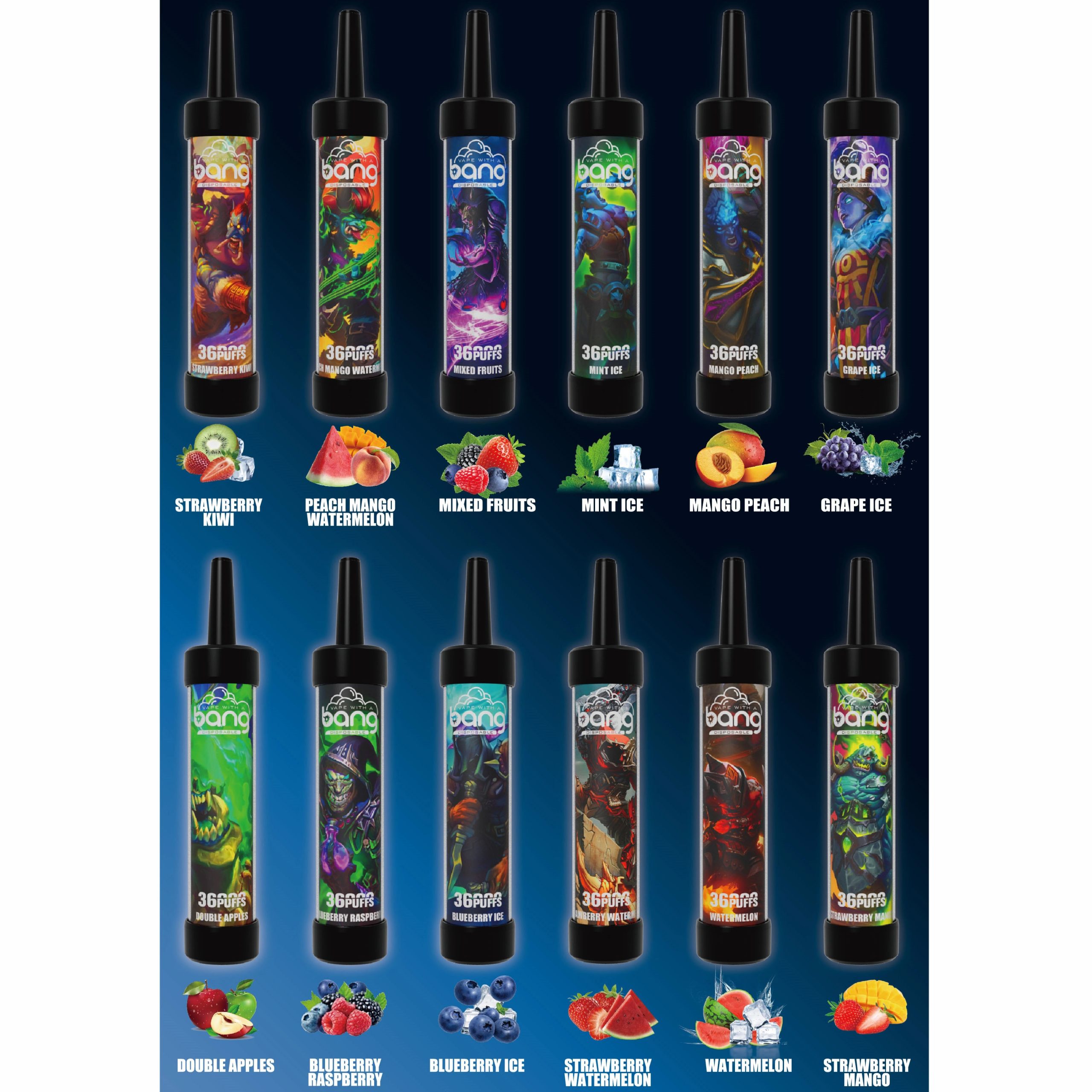 Wegwerp E-sigaret Bang 36000 Puffs Vape