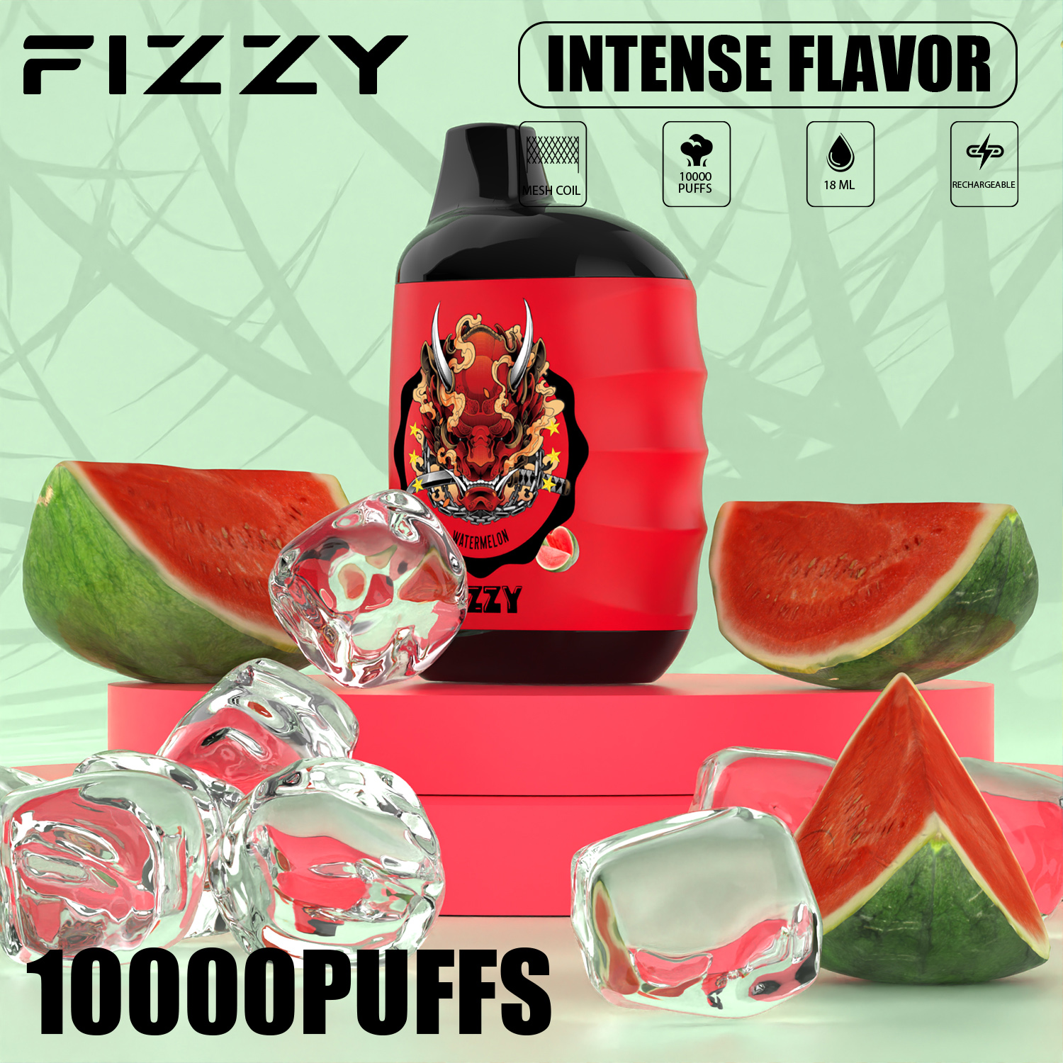 Wegwerp E-sigaret Fizzy Great 10000 Puffs Vape