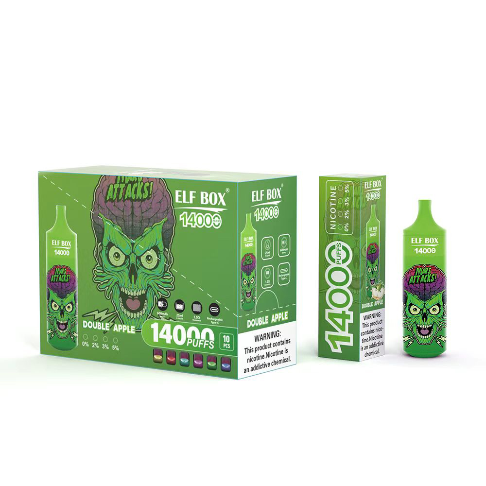 Wegwerp E-sigaret ELF BOX 14000 Puffs RGB Vape