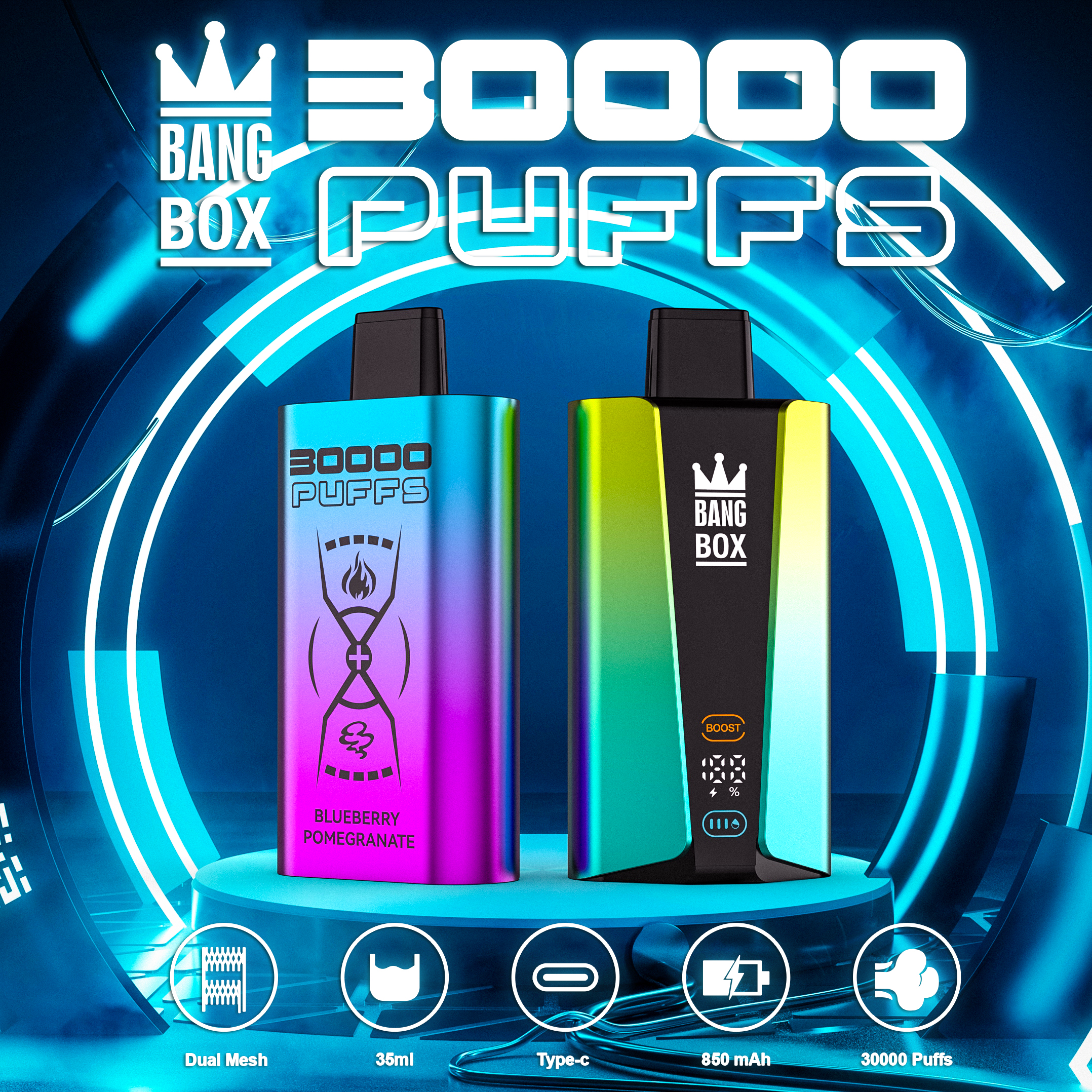 Wegwerp E-sigaret Bang Box 30000 Puffs Vape