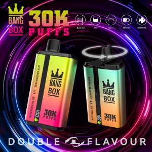Wegwerp E-sigaret Bang Box 30000 Puffs Vape Dubbele Smaak