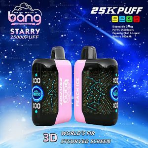 Wegwerp E-sigaret Bang Starry 25000 Puffs Vape
