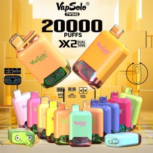 Wegwerp E sigaret Vapsolo Twins 20000 Puffs Vape