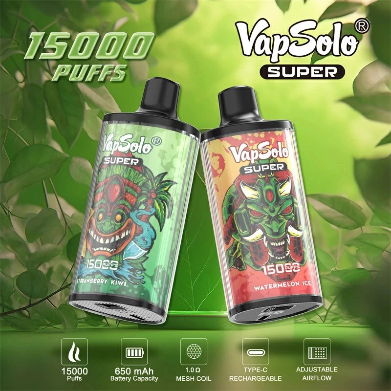 Wegwerp E sigaret Vapsolo Super 15000 Puffs Vape