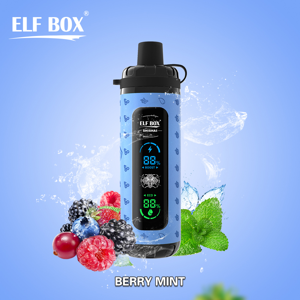 Wegwerp E Sigaret ELF BOX Shisha Max 40000 Puffs Vape