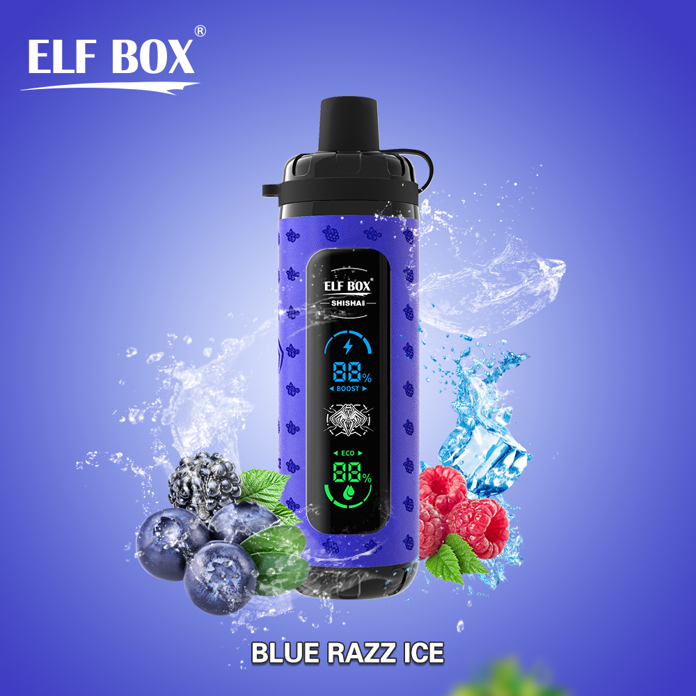 Wegwerp E Sigaret ELF BOX Shisha Max 40000 Puffs Vape