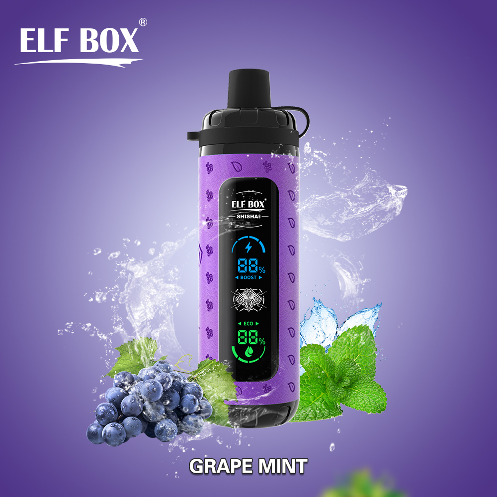Wegwerp E Sigaret ELF BOX Shisha Max 40000 Puffs Vape