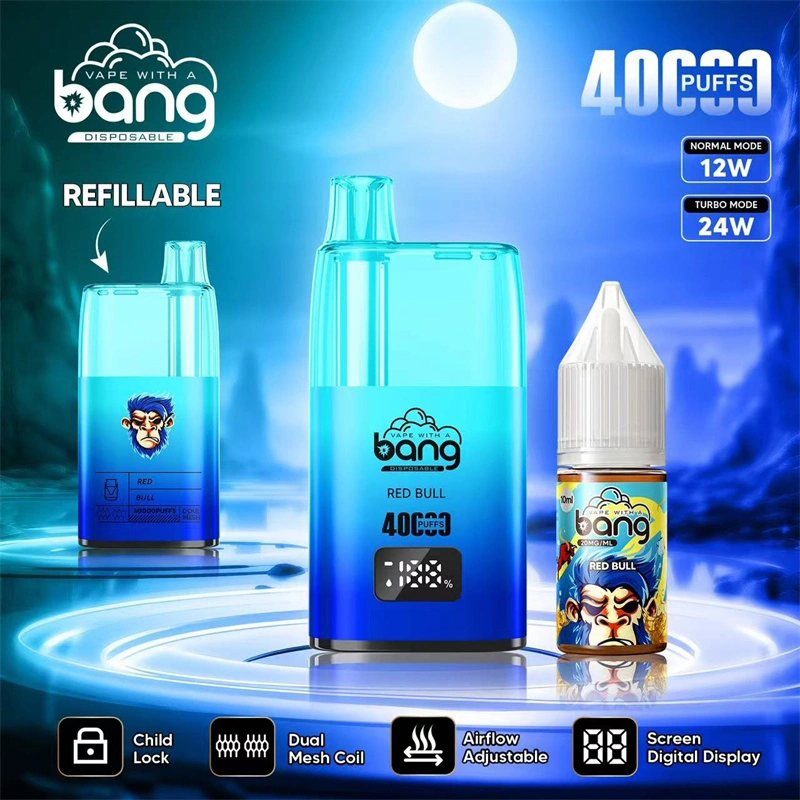 Wegwerp E Sigaret Bang 40000 Puffs Refillable MTL DTL Vape