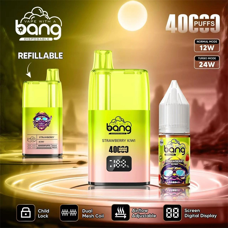 Wegwerp E Sigaret Bang 40000 Puffs Refillable MTL DTL Vape
