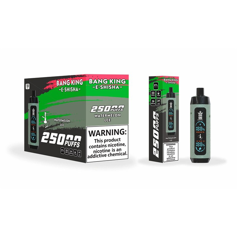Wegwerp E Sigaret Bang King Shisha 25000 Puffs Vape