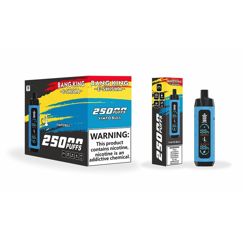 Wegwerp E Sigaret Bang King Shisha 25000 Puffs Vape