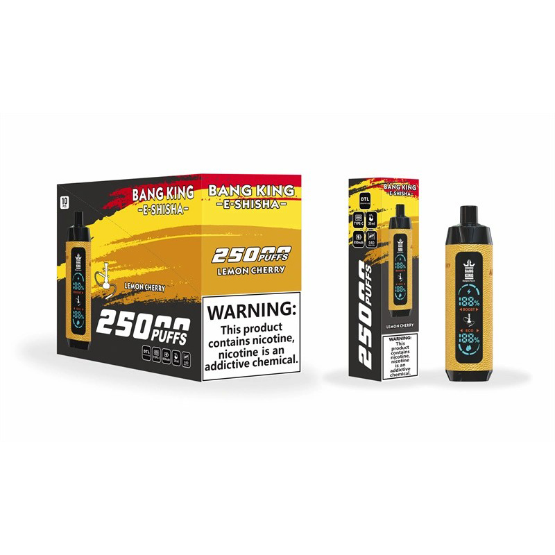 Wegwerp E Sigaret Bang King Shisha 25000 Puffs Vape