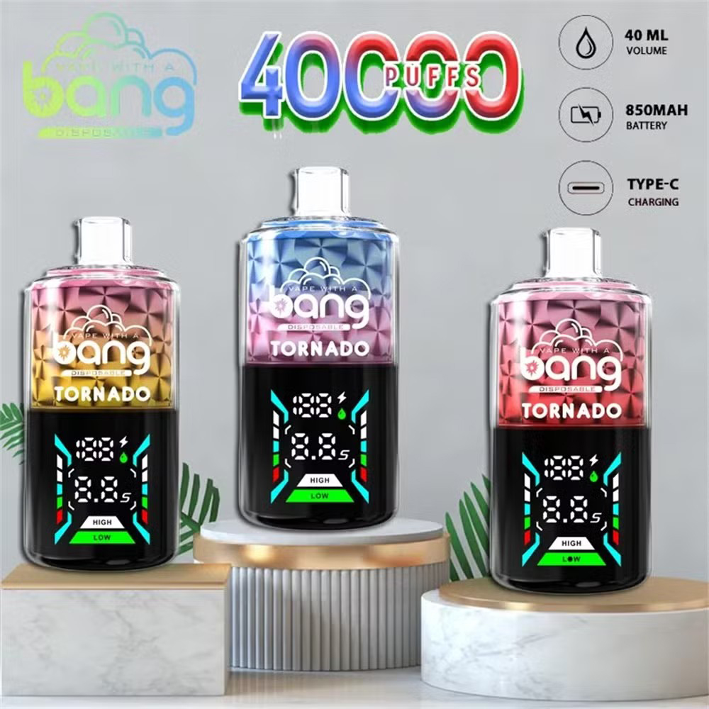 Wegwerp E Sigaret Bang Tornado 40000 Puffs Vape