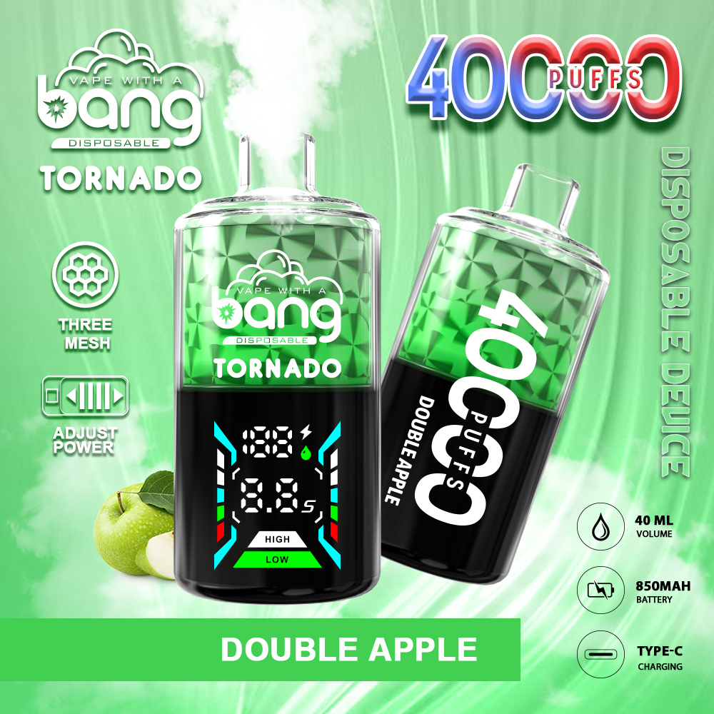 Wegwerp E Sigaret Bang Tornado 40000 Puffs Vape