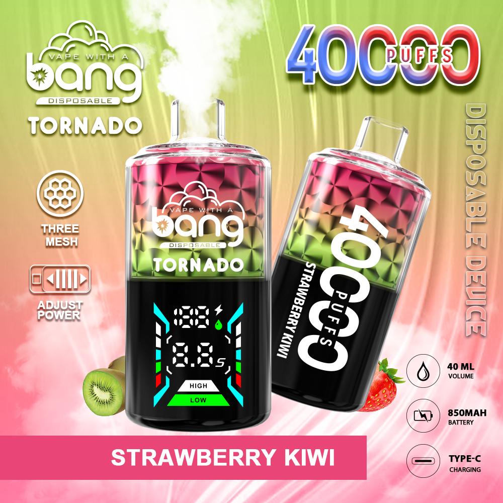 Wegwerp E Sigaret Bang Tornado 40000 Puffs Vape