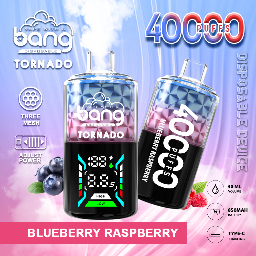 Wegwerp E Sigaret Bang Tornado 40000 Puffs Vape
