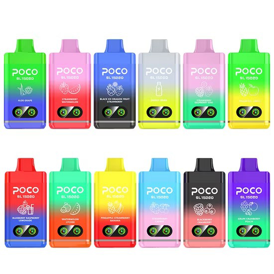Wegwerp E sigaret Poco SL 15000 Puffs Vape