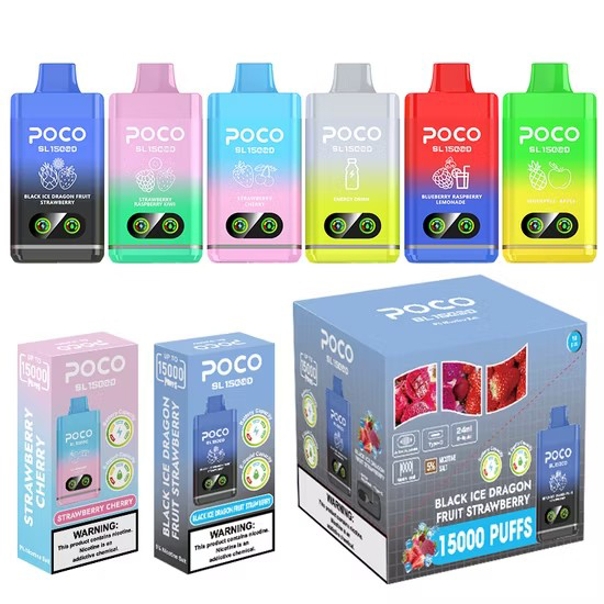 Wegwerp E sigaret Poco SL 15000 Puffs Vape