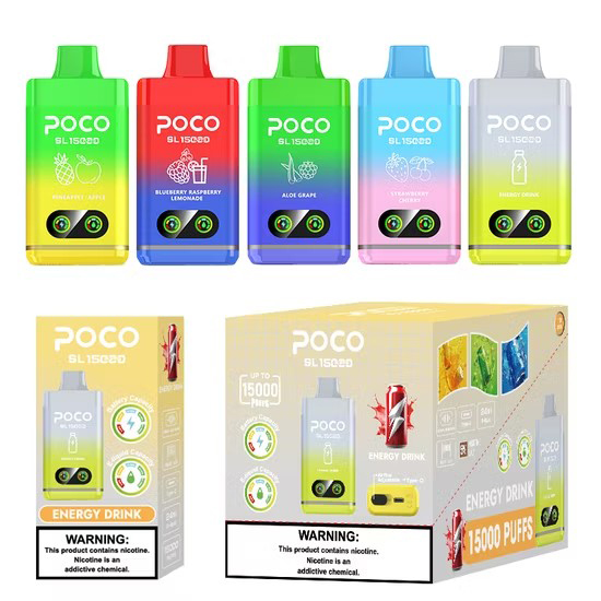 Wegwerp E sigaret Poco SL 15000 Puffs Vape