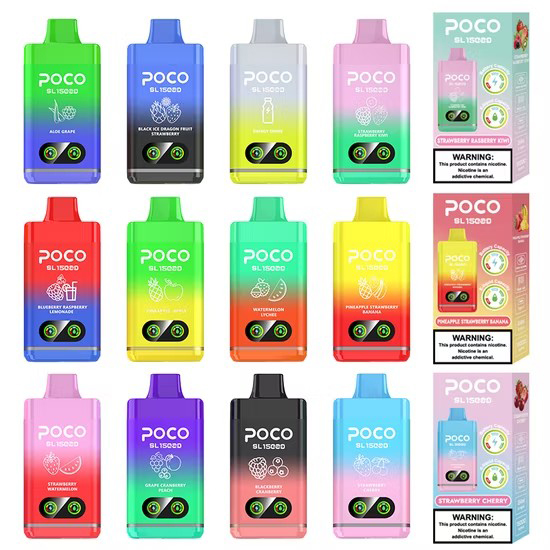 Wegwerp E sigaret Poco SL 15000 Puffs Vape