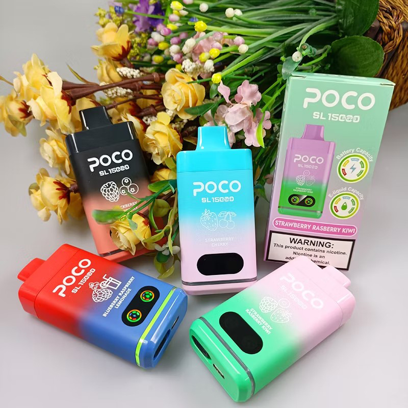 Wegwerp E sigaret Poco SL 15000 Puffs Vape