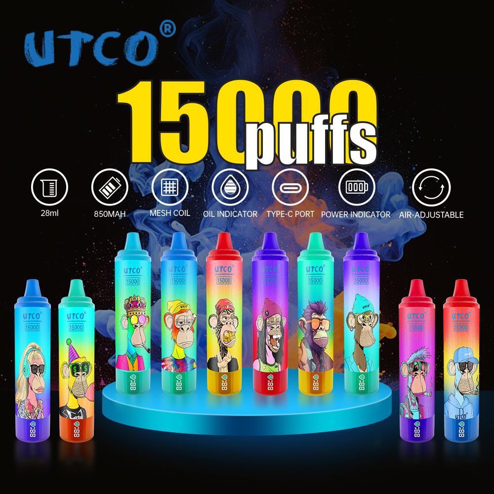 Wegwerp E-sigaret UTCO Tornado 15000 Puffs Vape