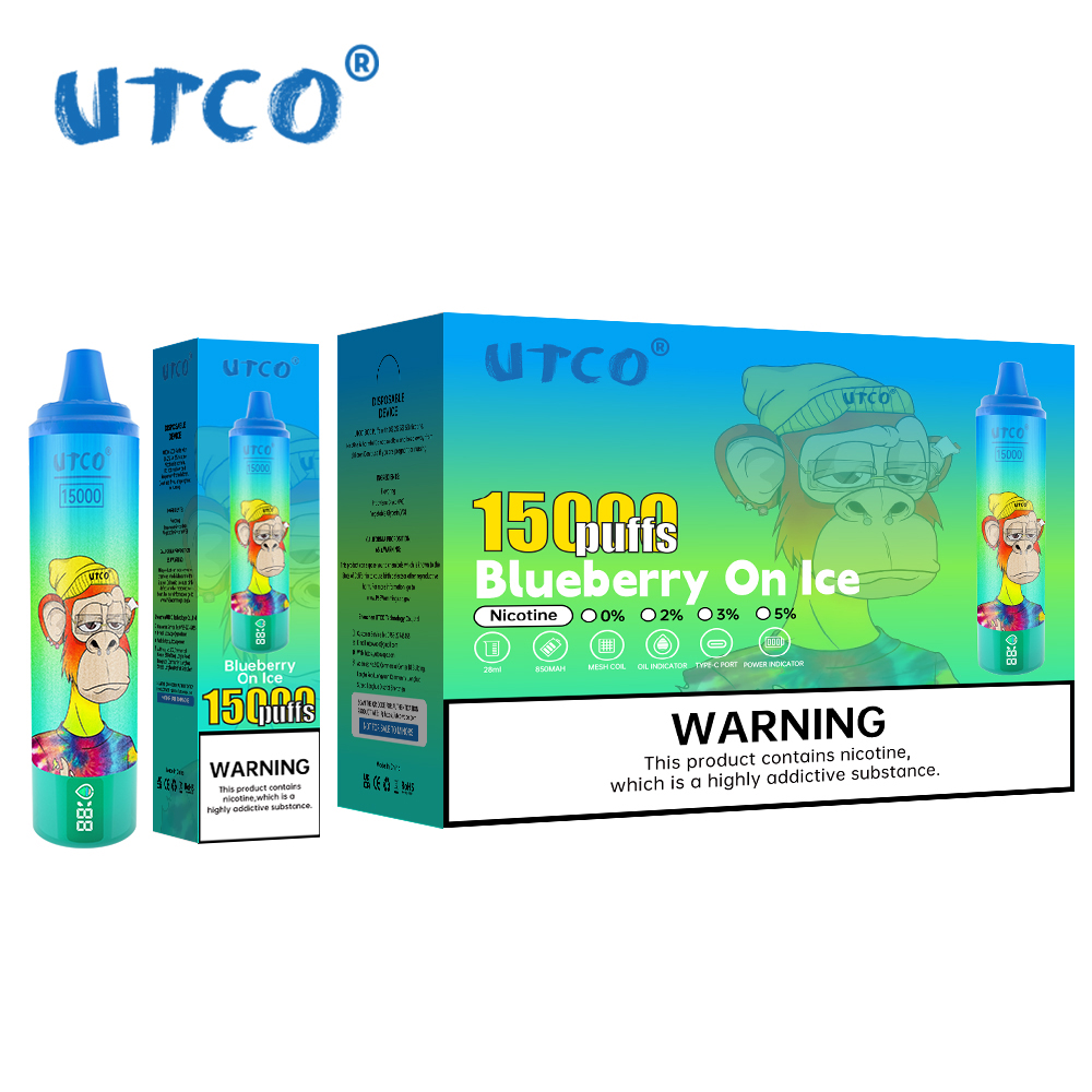 Wegwerp E-sigaret UTCO Tornado 15000 Puffs Vape